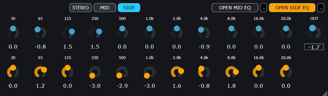 EQ MID SIDE